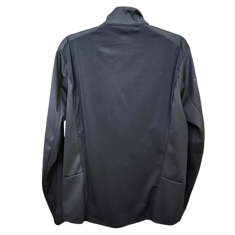 Solomon men's LG tall full-zip running walking biking fitted jacket‎